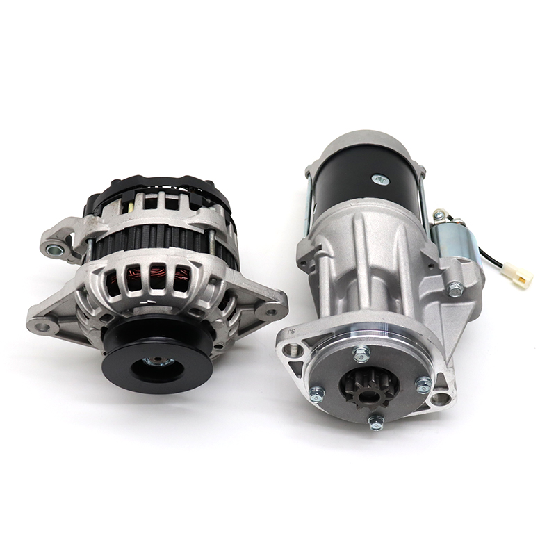 Yanmar 4TNV98 Alternator and Yanmar 4TNV94 Starter Motor Starting Motor 01