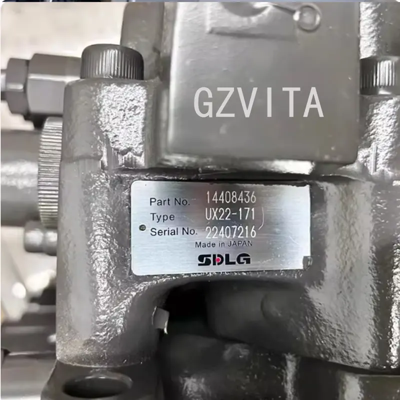 High-Quality UX22 Main Control Valve VOE14550306 for EC135B EC140B EC140D YC135 R130 JS160 Distributing valve  Hydraulic Control Valve Main Valve Distribution Valve Manufacturers, Companies