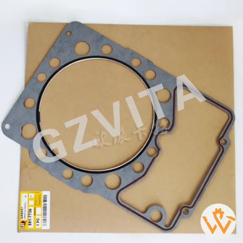 Wholesale Engine Head Gasket 591-7736 5917736 Best Quality for GENERATOR SET G3516C G3516E G3520C 3516C 3516 Construction Machinery Parts Factory, Company