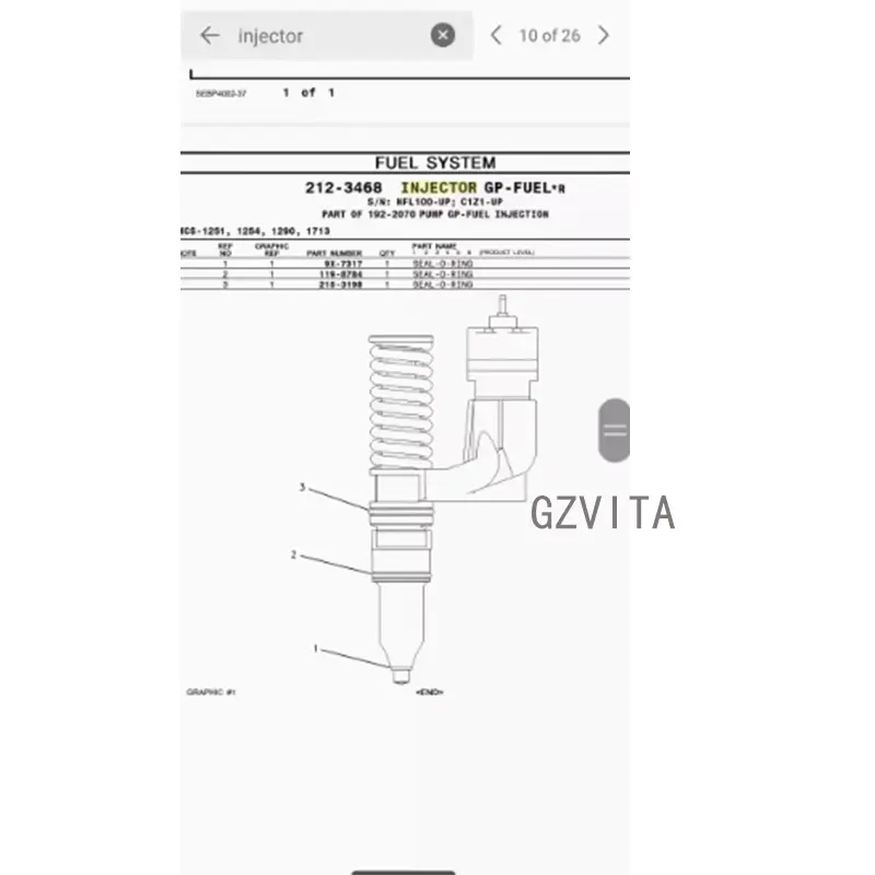 High-Quality 2123468 Fuel Injector 212-3468 For CAT Engine C12 Company, Products