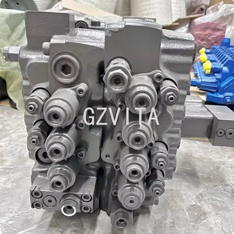 High-Quality UX22 Main Control Valve VOE14550306 for EC135B EC140B EC140D YC135 R130 JS160 Distributing valve  Hydraulic Control Valve Main Valve Distribution Valve Manufacturers, Companies