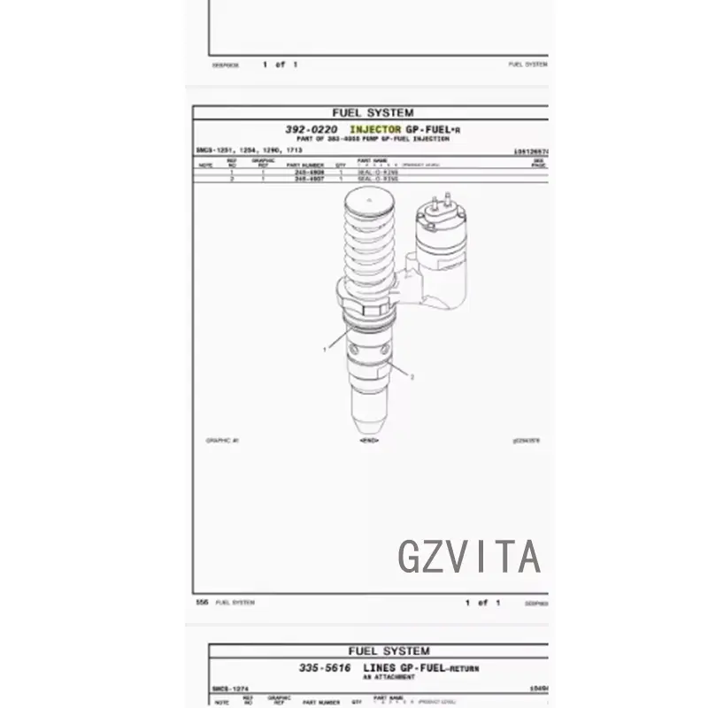 High-Quality 2123468 Fuel Injector 212-3468 For CAT Engine C12 Company, Products