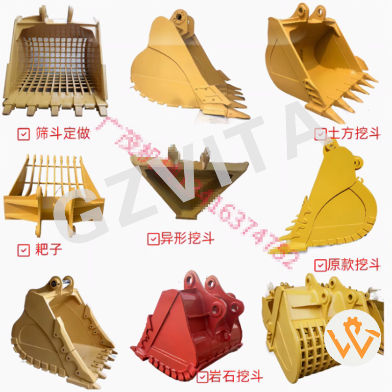 Heavy Duty Bucket 207-934-D605 For Excavator PC360-8M0 (02)