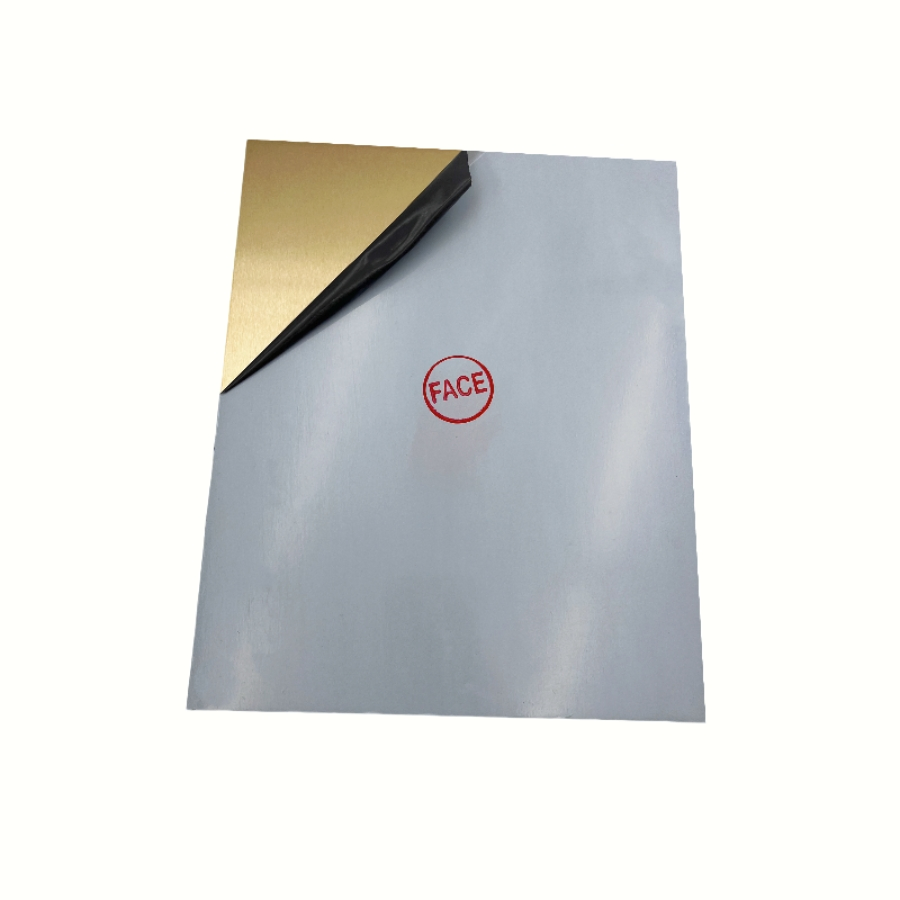 Worldwide Popular Precision Brass CNC Sheet One Side Polished with No Paint Printing Materials