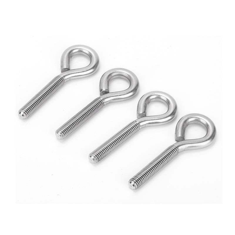 Weatherproof Blue Zinc Open Eye Screw Self Tapping Wood Hook Outdoor Applications