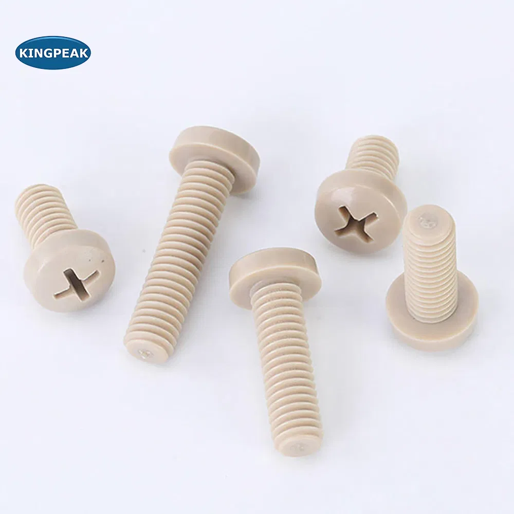Recessed Pan Head Corrosion Resistant Metric White Black Mechanical Fasteners