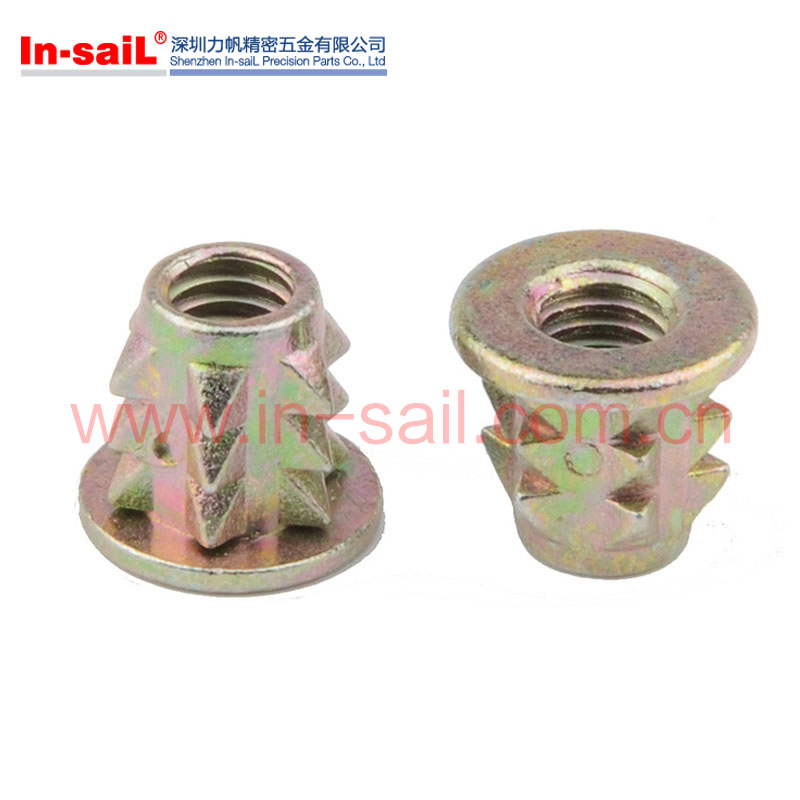 Barbed Insert Fastener for Furniture