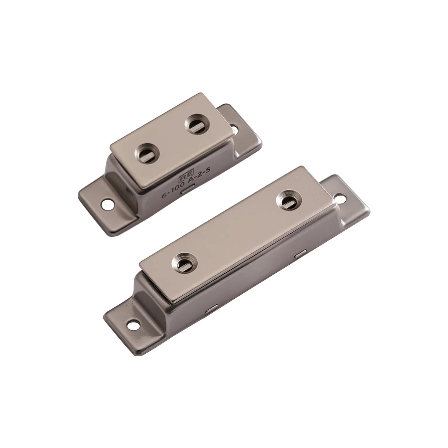 Industrial Magnetic Push-to-Close Latch Safety Catch 316 SS304 Push Lock Fastener for Electrical Enclosure Control Cabinet / Switchgears &amp; Automation Panel Door