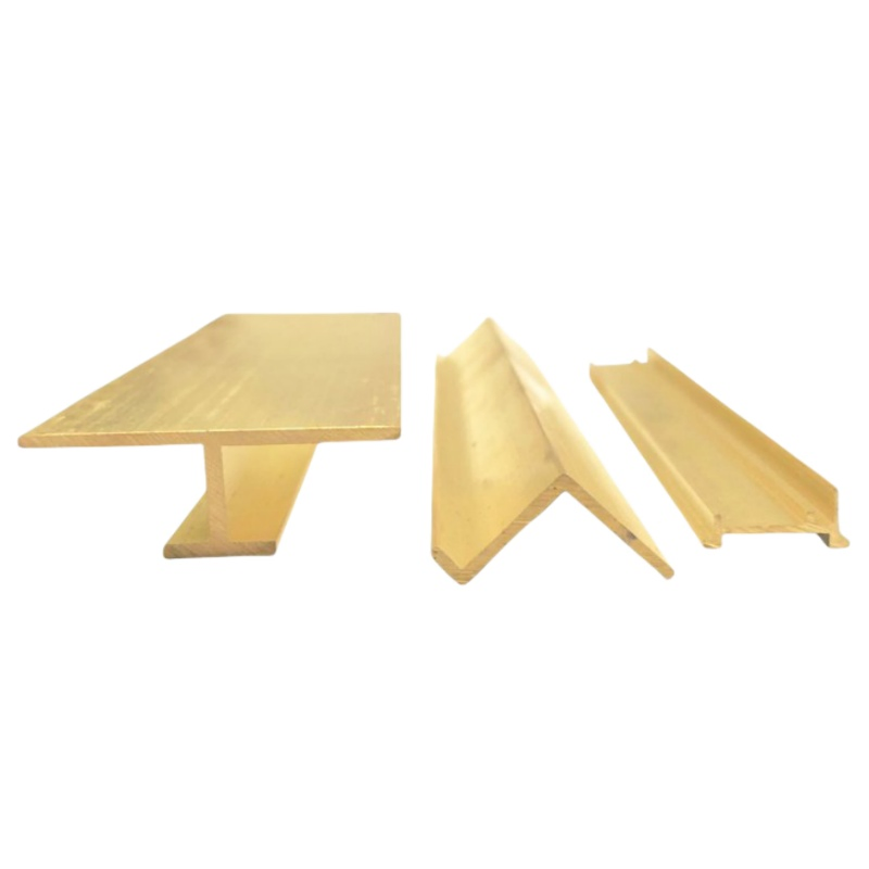 Factory Directly Sell Brass Customized Profiles H L C T in Stock