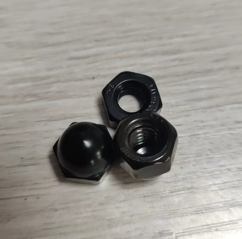 Heavy-Duty Stainless Steel Black Fastener for Stair Railing Systems