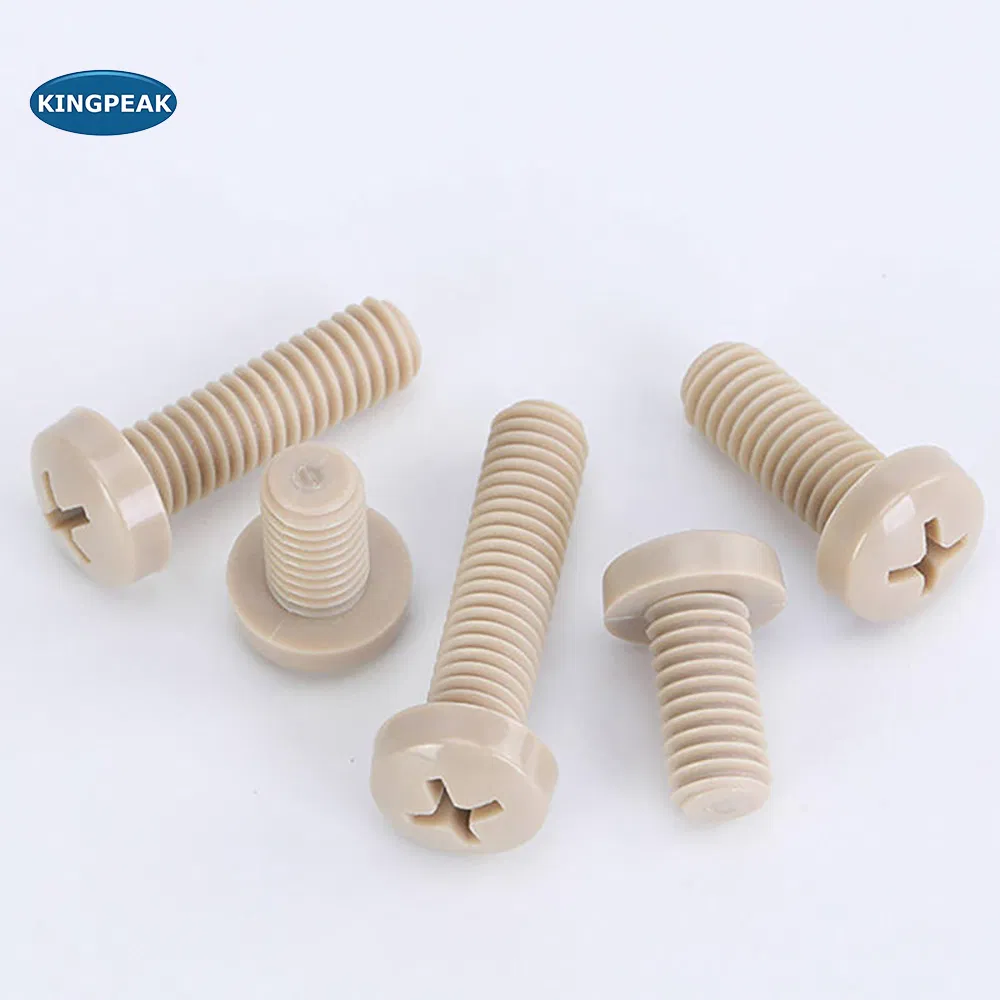 Recessed Pan Head Corrosion Resistant Metric White Black Mechanical Fasteners