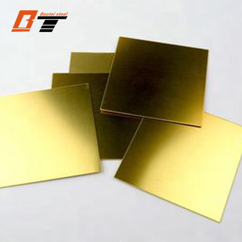 China H63 C10200 Brass Copper Sheet Cuzn37 Custom-Made H59 H62 H65 H70 H80 10mm 15mm 20mm 30mm Brass Sheet / Plate