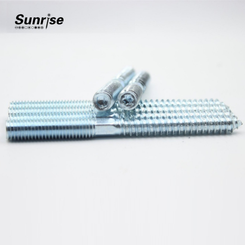 Factory Provide Non-Standard Bolts Double Head Stainless Steel Double Threaded End Stud Bolt