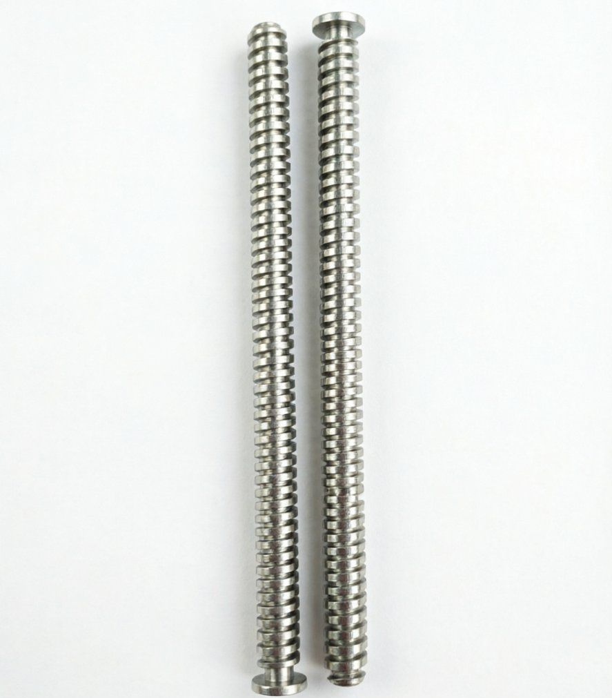 Automotive Grade Double Threaded Self Tapping Screw, CNC Machining Stainless Steel Fastener