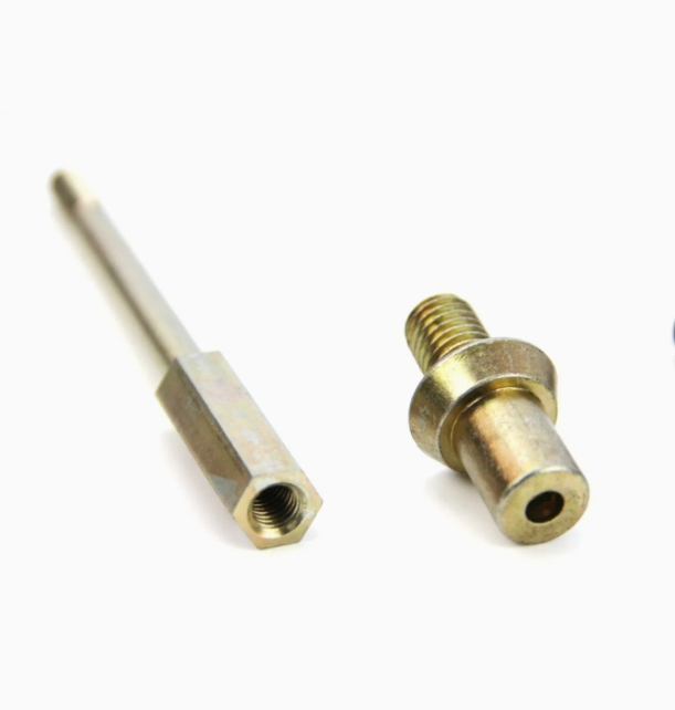 Customized Non Standard CNC Machined Fastener Shaft Male Female Threaded Hex Bolts Brass Stainless Steel Threaded Standoff