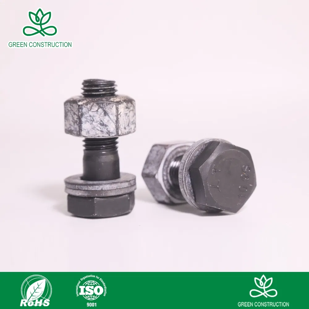 Green Construction Multiple Specifications Strong Pulling Force 60-80% Load Capacity Customized Steel Structure Anchor Bolt Fasteners