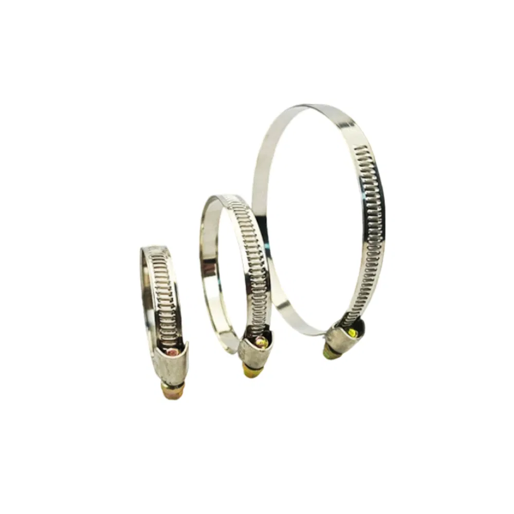 Heavy Duty 201 Half Steel German Type Carbon Steel Hose Clamp Fasteners
