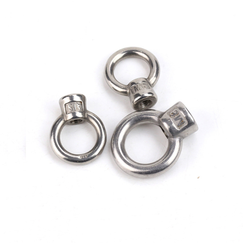 JIS Collared Eye Nut 304 Stainless Steel – Heavy Duty Marine Grade Corrosion Resistant, for Lifting &amp; Rigging Applications