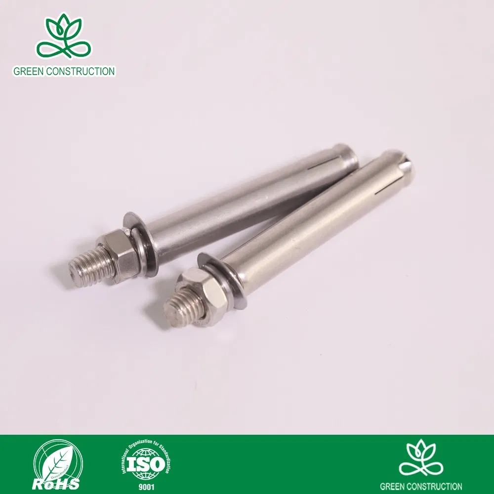 Green Construction Standard Parts Dimensional Stability 640 MPa-1080 MPa Yield Strength Customized Steel Structure Metal Precision Fasteners