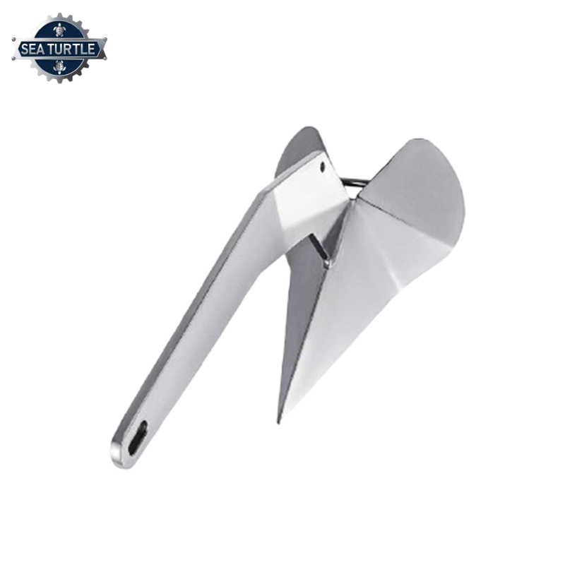 Heavy Duty Triangular Plow Anchor - 316 Stainless Steel Marine Grade