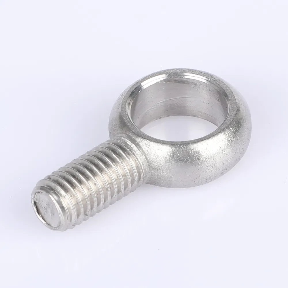 Marine Grade Polished Stainless Steel Welded Anchor Lifting Eye Bolt for Heavy Traction