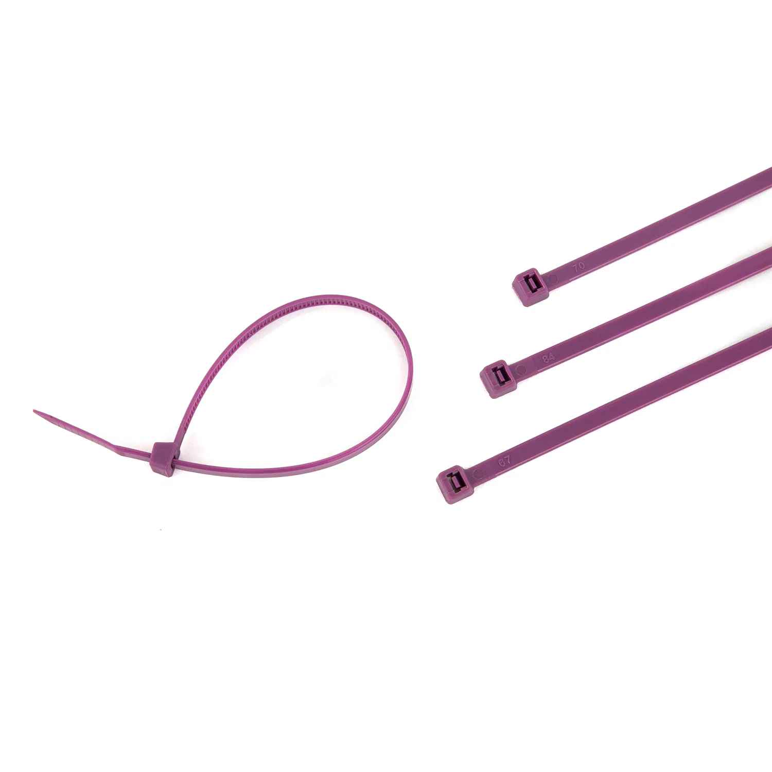 Heavy-Duty PA66 Wire Ties - Certified UL Fasteners for Bundling