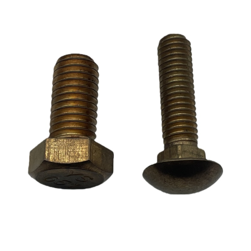 Custom Tamper Resistant Passivated Silicon Bronze C65100 Hex Bolt Marine Grade