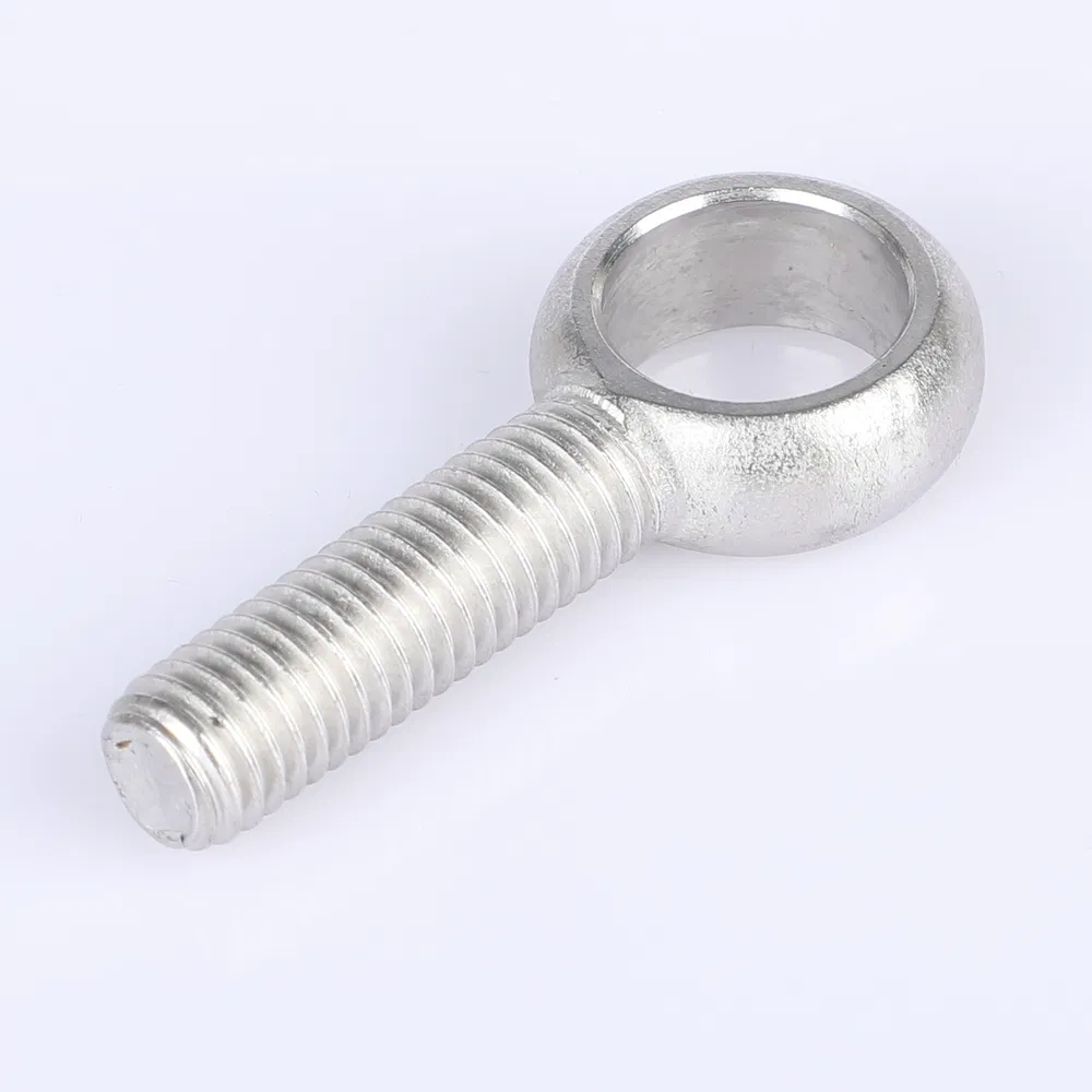Marine Grade Polished Stainless Steel Welded Anchor Lifting Eye Bolt for Heavy Traction