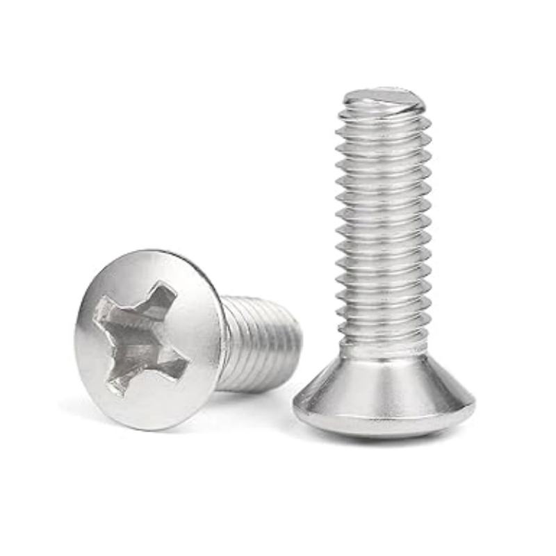 Reliable Cross Recessed Machine 304 Stainless Steel Fasteners for Furniture and Machinery