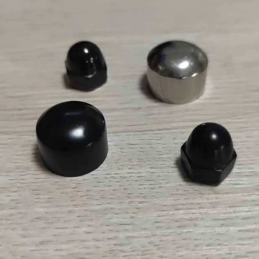 Heavy-Duty Stainless Steel Black Fastener for Stair Railing Systems