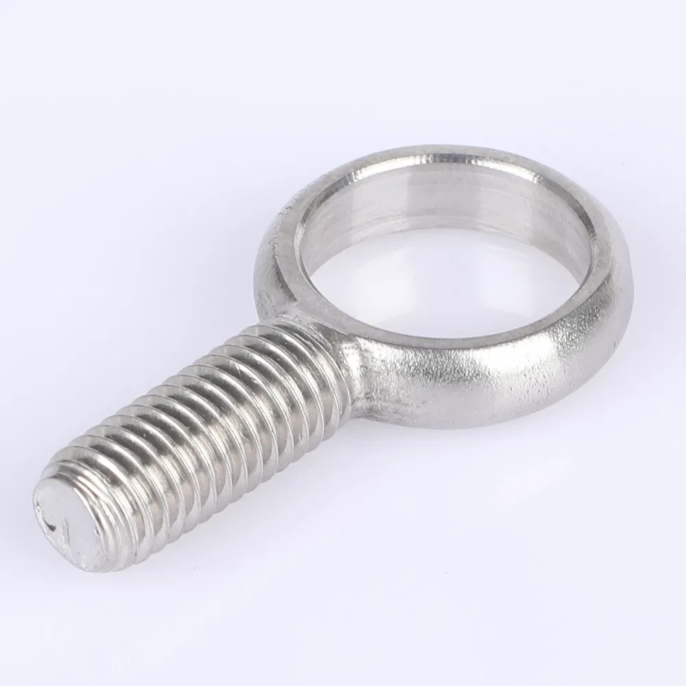 Marine Grade Polished Stainless Steel Welded Anchor Lifting Eye Bolt for Heavy Traction