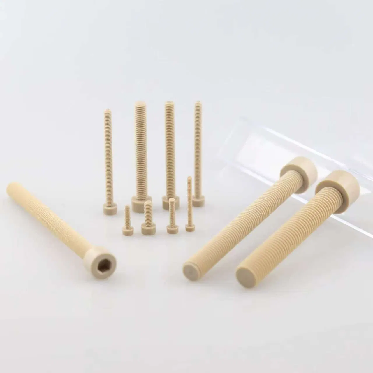 Custom High Strength Hexagon Nut Plastic Fasteners for Injection Molding 2.