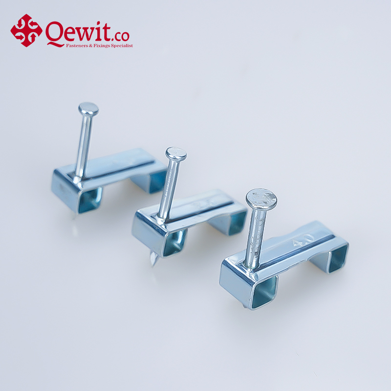 Cold Rolled 45HRC Wire Clip High Precision Durable Cable Fastener