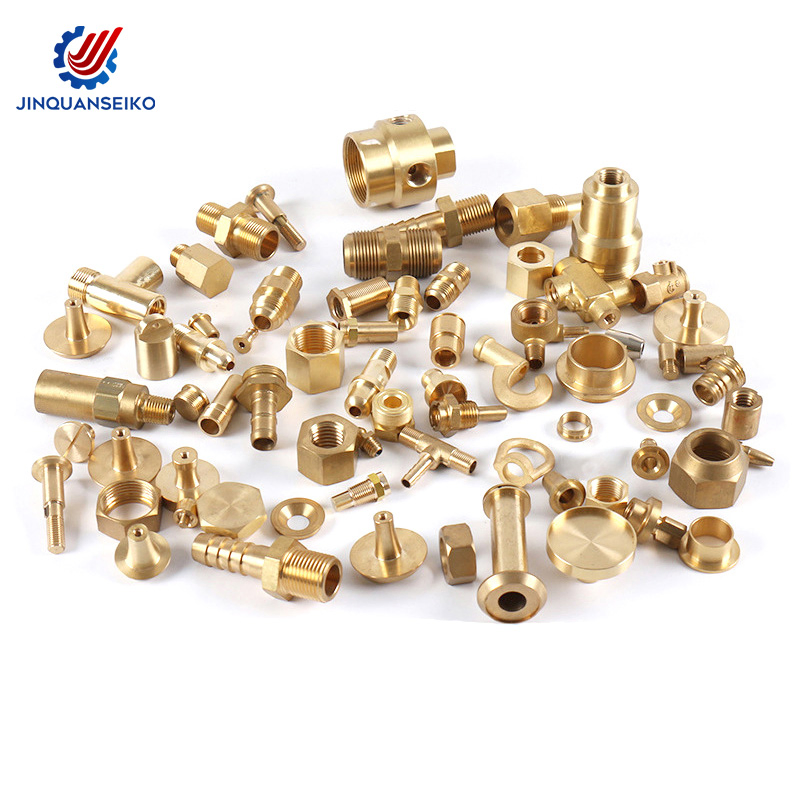 OEM Custom CNC High Precision Brass Milling Lathe Component Brass/Metal/Anodized Aluminum Thread Insert Sleeve Fastener