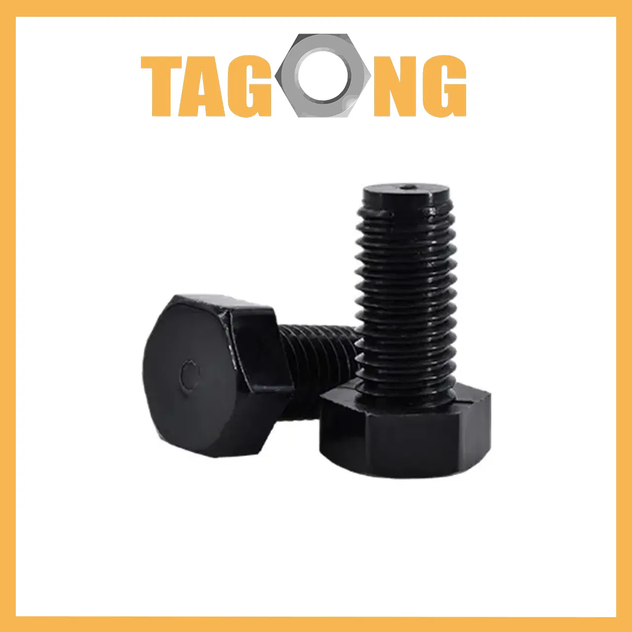 Durable Carbon Steel Gr4.8 Fasteners DIN933 DIN, Class 10