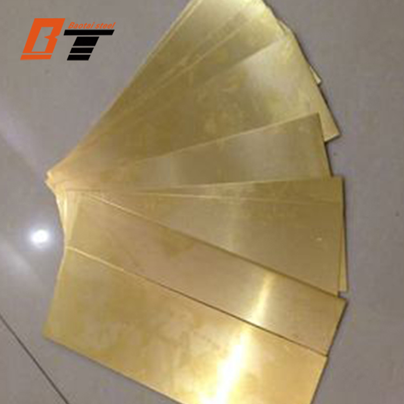 China H63 C10200 Brass Copper Sheet Cuzn37 Custom-Made H59 H62 H65 H70 H80 10mm 15mm 20mm 30mm Brass Sheet / Plate