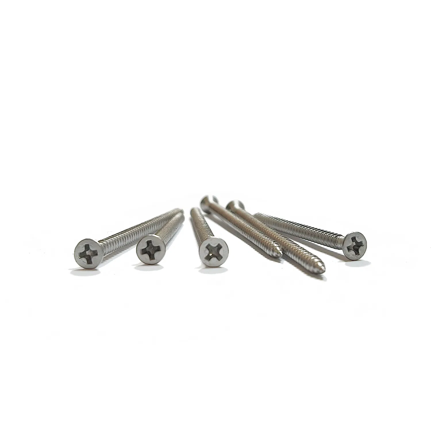 Heavy-Duty Phillips Countersunk Hinge Screws Stainless Steel Corrosion-Resistant Fastener