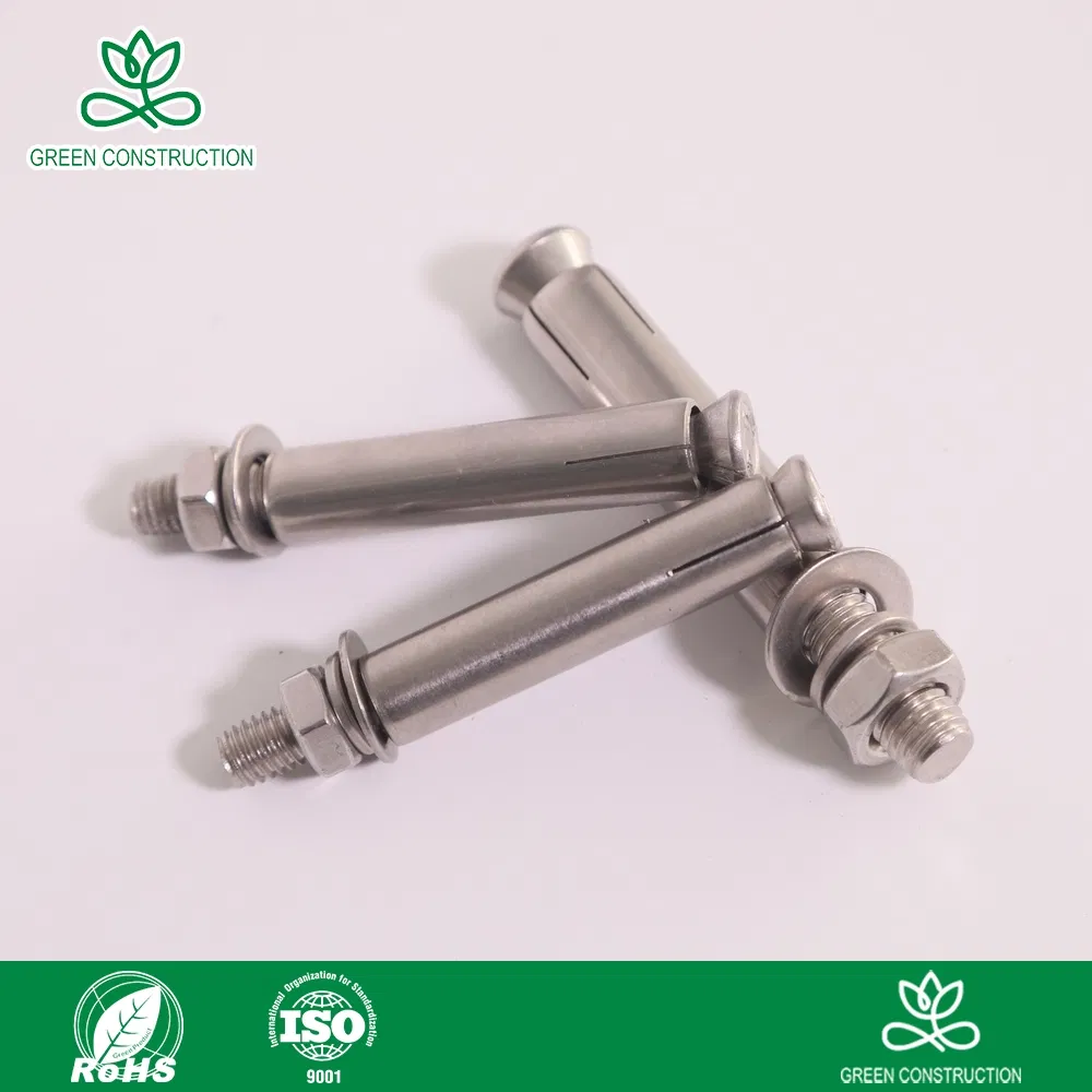Green Construction Standard Parts Dimensional Stability 640 MPa-1080 MPa Yield Strength Customized Steel Structure Metal Precision Fasteners