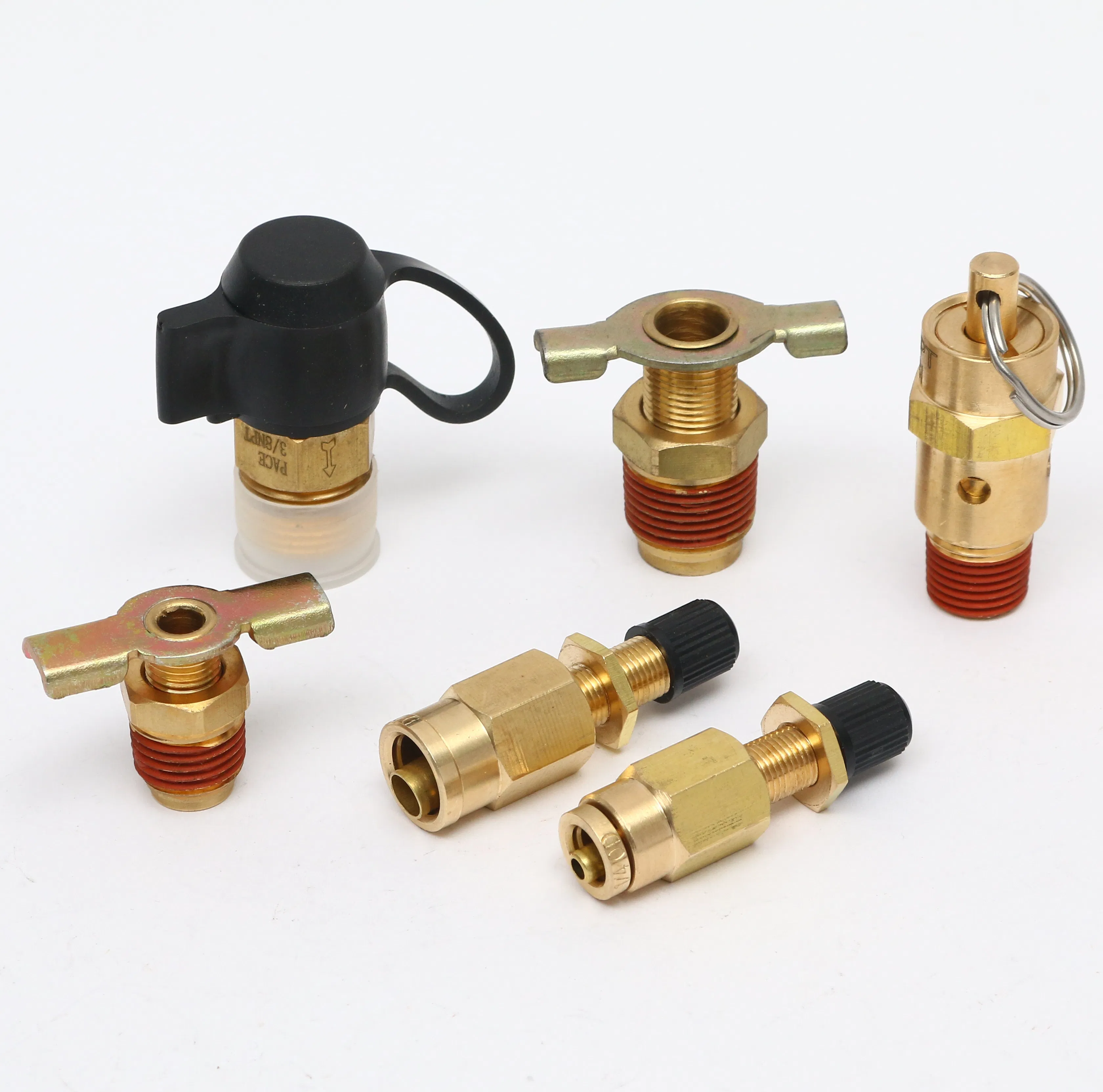 Hydraulic Quick Connector 1/4"1/2 3/8male NPT 210 Psi Set Pressure Control Devices Brass
