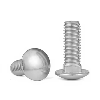Carriage Bolts - Corrosion-Resistant Stainless Steel &amp; Carbon Steel Fasteners for Bridges