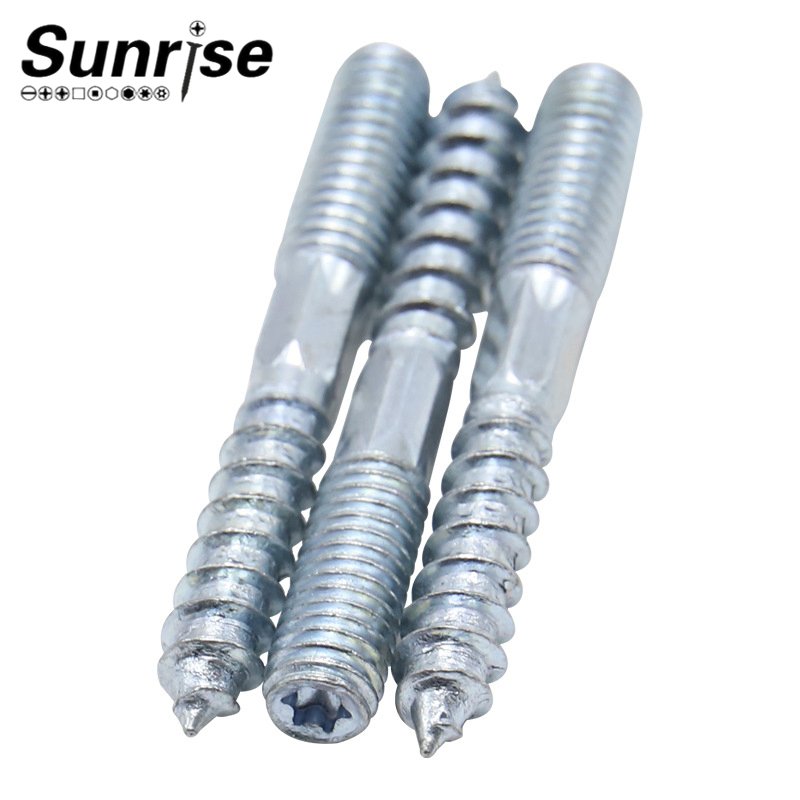 Factory Provide Non-Standard Bolts Double Head Stainless Steel Double Threaded End Stud Bolt