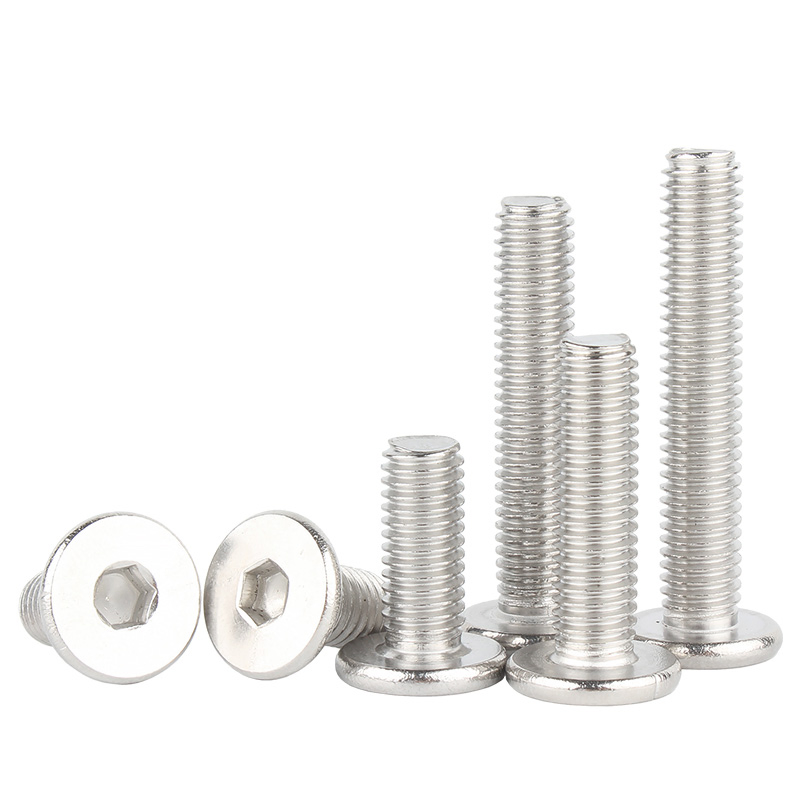 Many Colors Light Weight Aluminum Hex Socket Threaded Fasteners