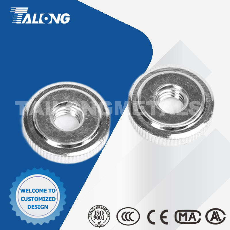 Manufacturers Supply Thick Knurled Nuts Round Nuts Custom Non-Standard Fasteners