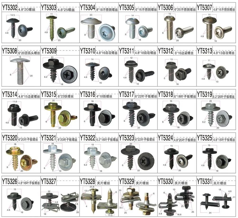 Fastener Variety 1