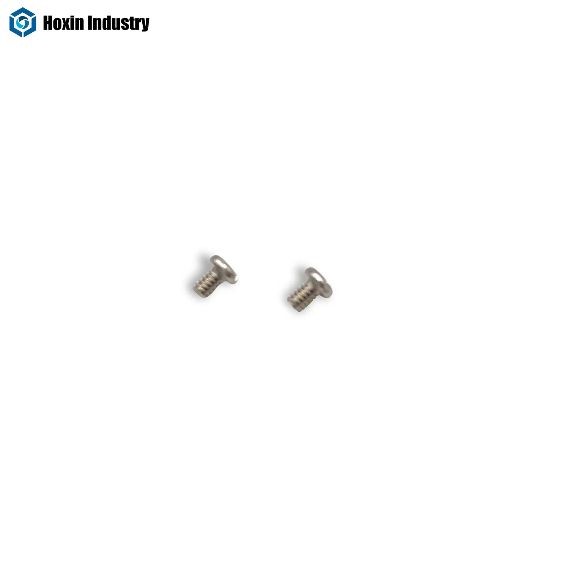Custom Stainless Steel High-Strength Precision Turning Micro Pan Head Screw Fasteners