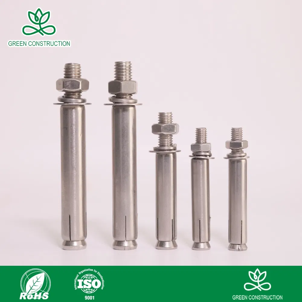 Green Construction Standard Parts Dimensional Stability 640 MPa-1080 MPa Yield Strength Customized Steel Structure Metal Precision Fasteners