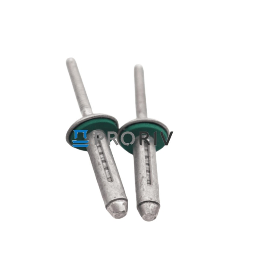 Weatherproof Aluminum Countersunk Blind Rivet, Bulb Tite Style