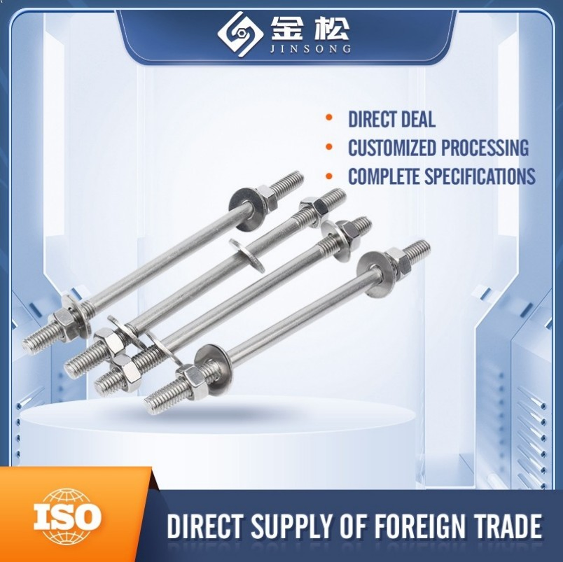 Weatherproof Wall-Through Bolt with Rubber Gasket for Soundproofing Jobs Sale