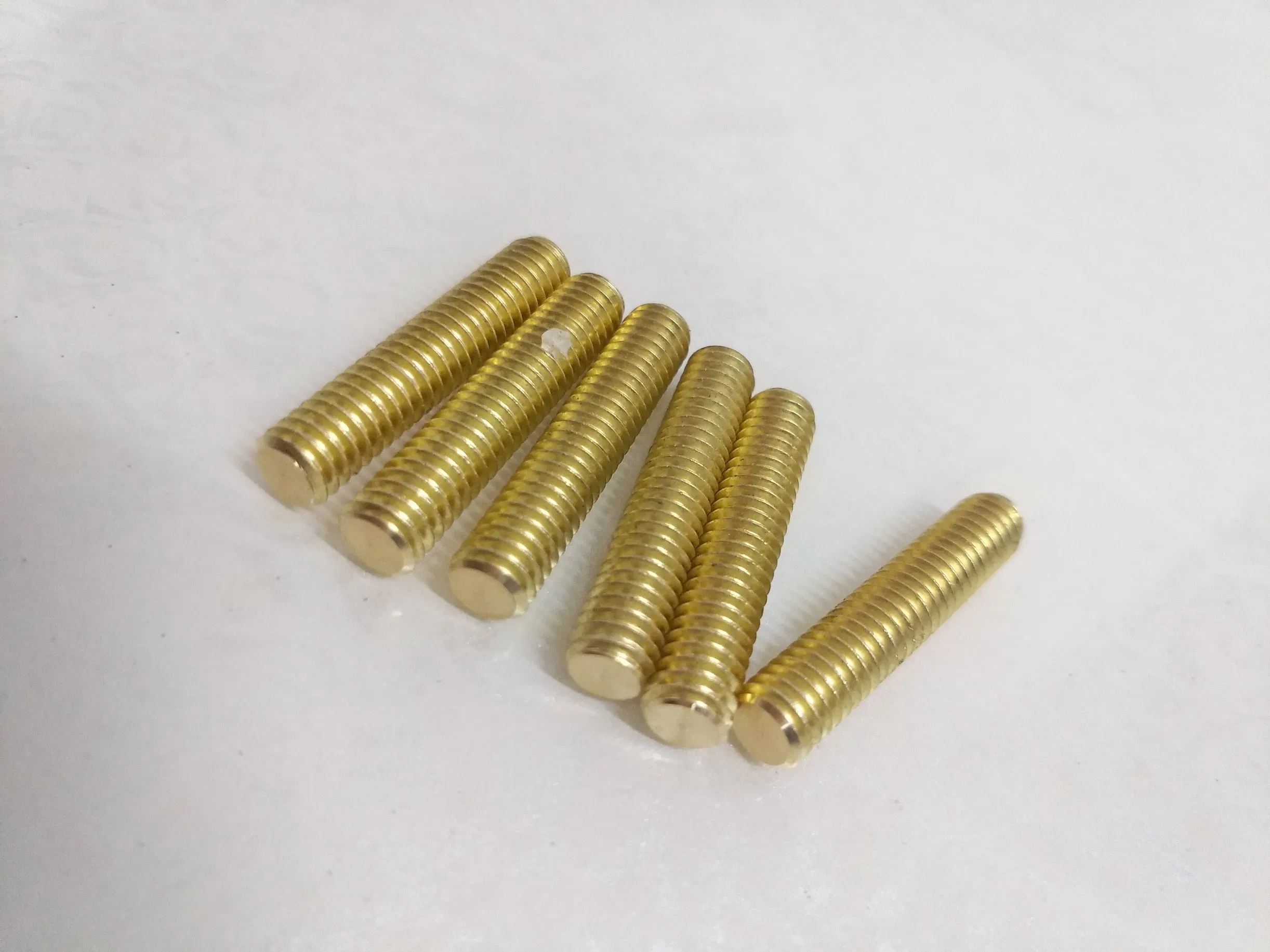 CNC Machining Customized Brass Screw Fasteners, High Precision, Beautiful Price