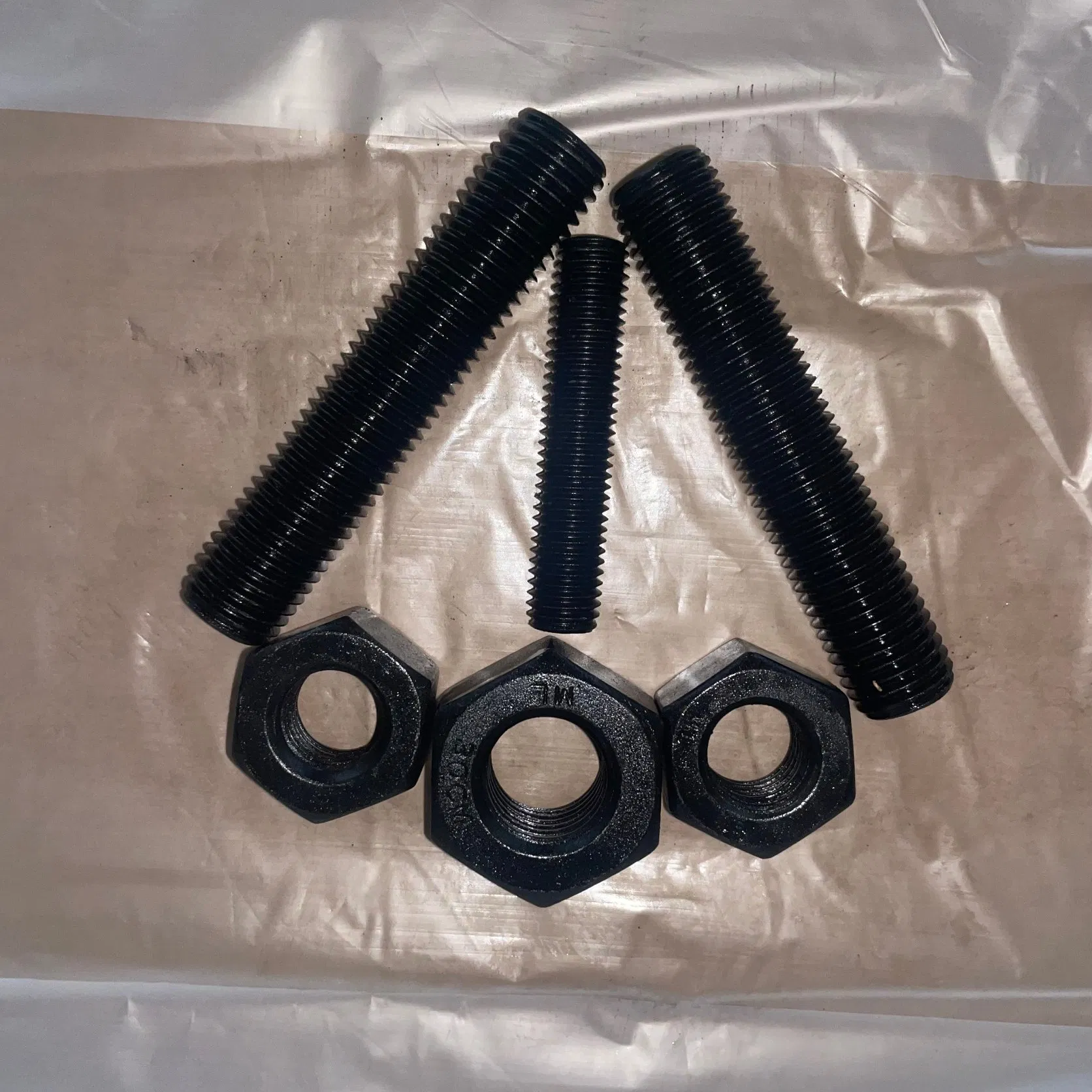 Alloy Stainless Threaded Fasteners with Half Thread Design for Construction